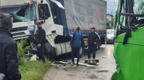 sofer camion stare grava accident prahova elicopter smurd
