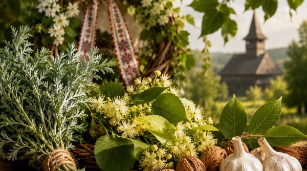 traditii romanesti rusalii pelin tei nuc usturoi apara rau