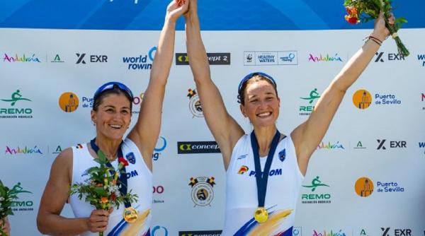 patru medalii romania cupa mondiala canotaj sevilla