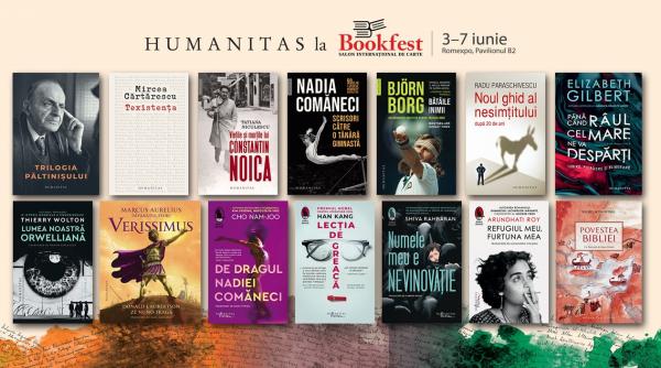 Humanitas, Humanitas Fiction și Humanitas Junior la Bookfest