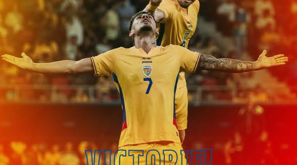 Victorie! România câștigă meciul cu Țara Galilor