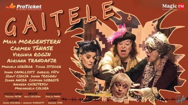„Gaițele” și „Antiportret de familie”, la final de iunie în 