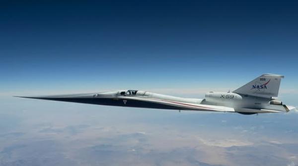 Zbor supersonic: NASA a depășit bariera sunetului cu avionul experimental X-59