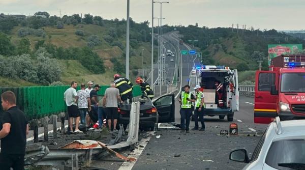accident a2 cernavoda femeie coma copil ranit trafic bucuresti