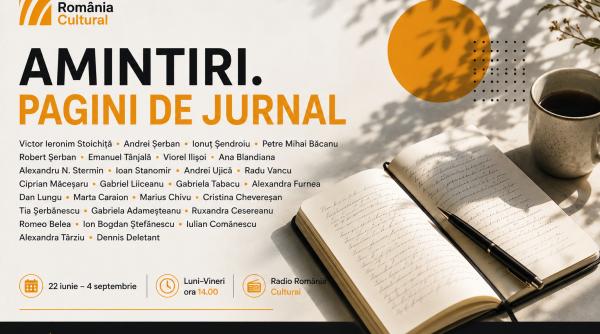 Amintiri. Pagini de jurnal – o vară a vocilor autentice la Radio România Cultural