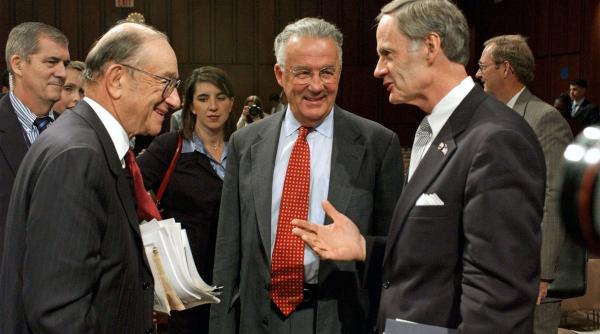A murit Alan Greenspan, fostul șef al Rezervei Federale a SUA. Economistul care a influențat piețele globale timp de aproape două decenii avea 100 de ani