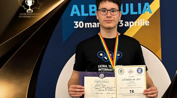 Matei Neacșu, olimpicul de 18 ani din trei loturi naționale, inclus în campania „100 de tineri pentru dezvoltarea României”