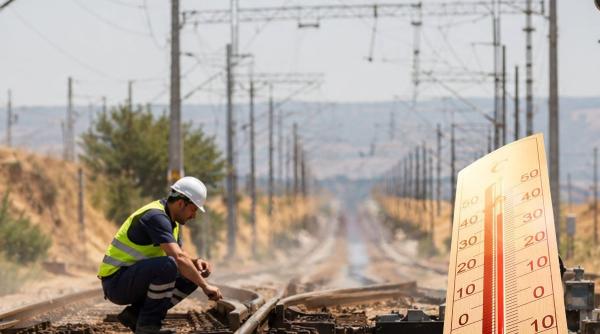 Întârzieri masive în Gara de Nord din cauza caniculei. Trenurile circulă cu restricții severe de viteză. Aproape 5 ore întârziere pe ruta Craiova-București