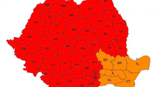 România fierbe sub Cod ROȘU de caniculă. Maxime de 41°C și nopți tropicale în aproape toată țara