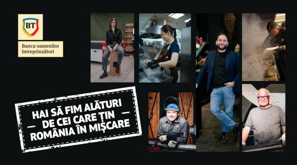 Inițiativa BT: ”Hai să fim alături de cei care țin România în mișcare!”