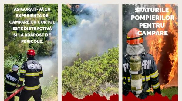 Ghidul ISU pentru camping: Reguli simple care îți pot salva viața în natură