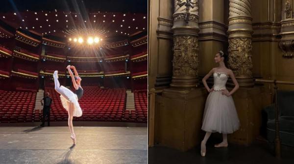 O româncă face istorie la Paris. Carina Giorgiu, admisă la doar 16 ani în elita baletului mondial