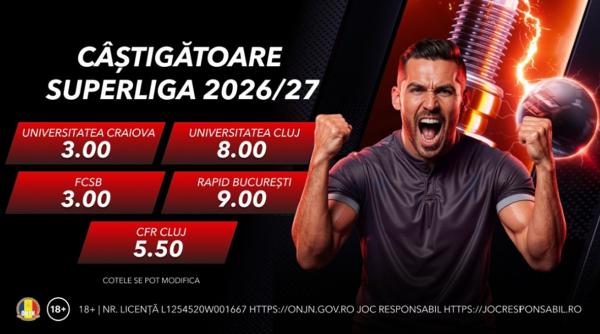 Superliga 2026/27 – care sunt favoritele bookmakerilor în noul sezon
