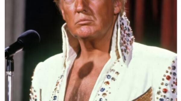 trump presley internet