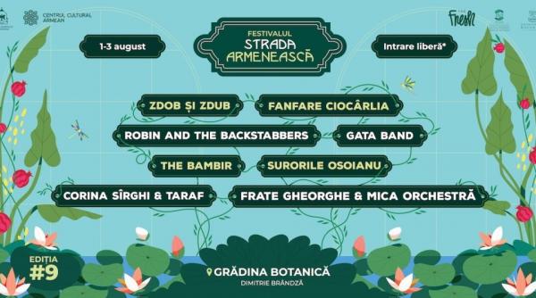 cea de a ix a editie a festivalului strada armeneasca a avut loc la inceput de august la gradina botanica din bucuresti
