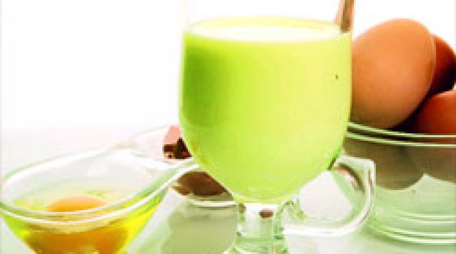 caldura cu lapte si oua