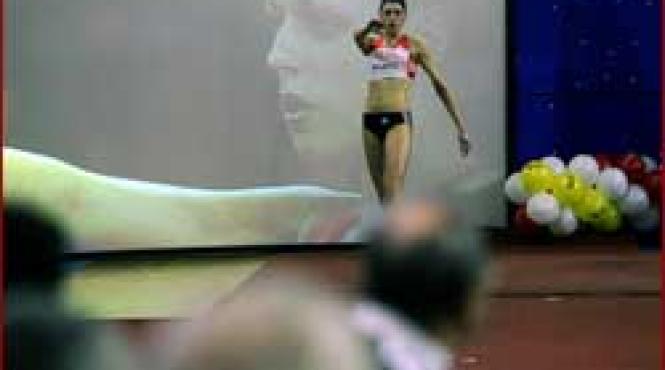 atletism record in sala giulesti