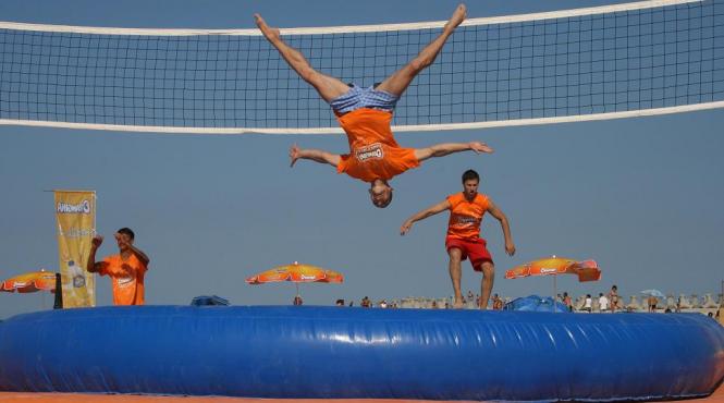 bossaball a ajuns si la noi