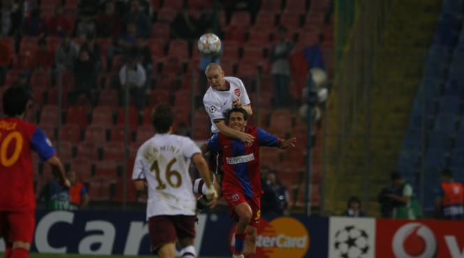 steaua arsenal minunea a durat doar 75 de minute