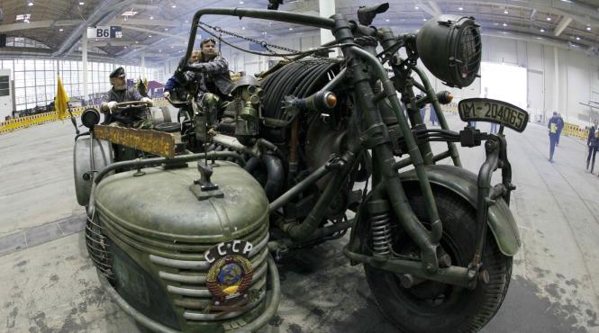 tanco motocicleta ruseasca la hamburg