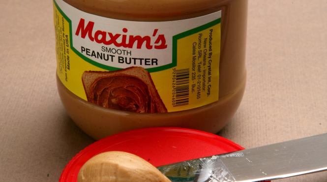 unt de arahide amestecat cu margarina