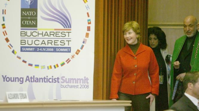 laura bush printre agentii secreti