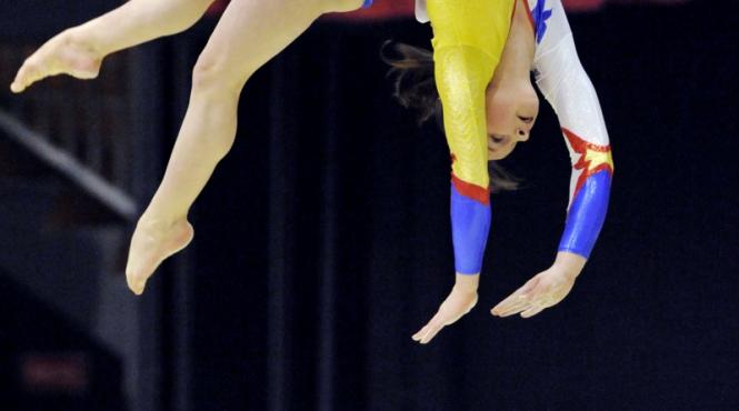 gimnastica sandra izbasa aur la cupa mondiala