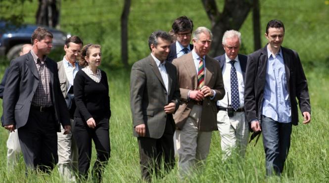 printul charles la picnic in romania