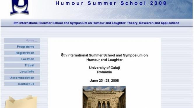 umorul studiat academic la galati