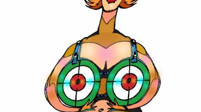 suparata pe decolteu