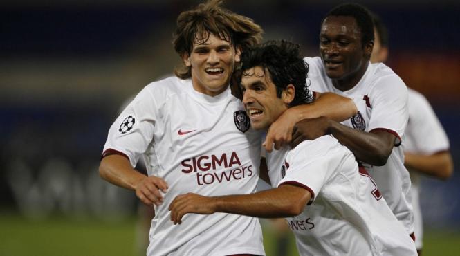 champions league as roma cfr cluj 1 2 clujul super c ool io video