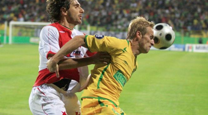 cupa uefa fc vaslui slavia praga 1 1 eliminati fara esec video