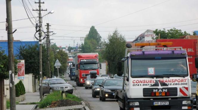 trafic foarte greu sebesul un nod gordian