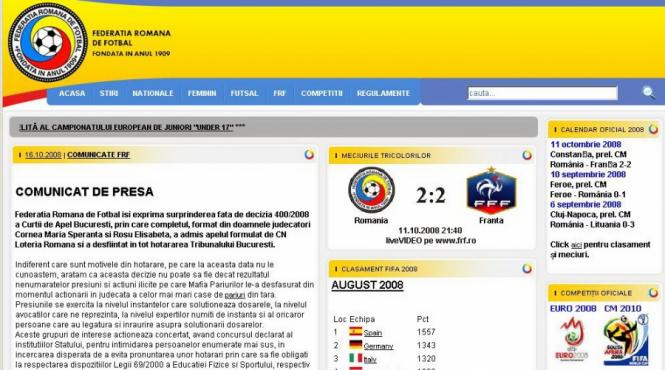 frf acuza mafia pariurilor de influentarea instantelor de judecata