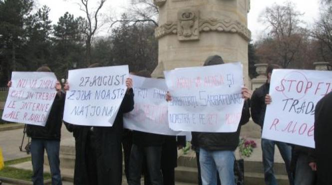 chisinau altercatii pe strazile capitalei de ziua romaniei