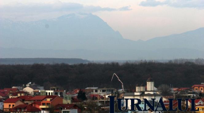 bucegii spectacol icirc n amurg babele fac cu ochiul bucurestilor