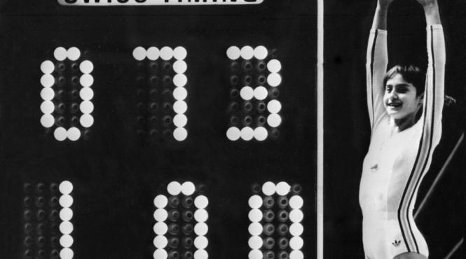 nadia comaneci it was much like scoring a 10 at math in school that was it