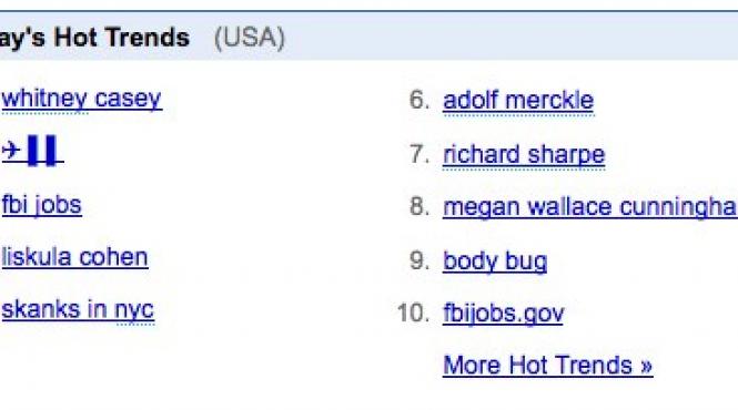 atentatele din 11 septemebrie cautare populara pe google trends