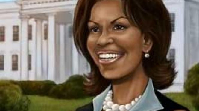 michelle obama eroina benzilor desenate