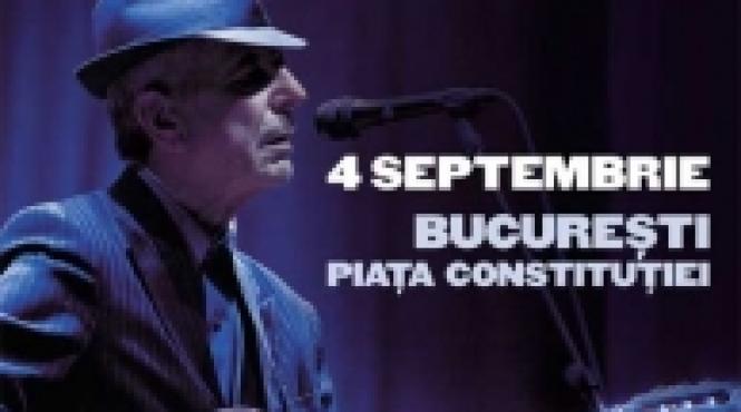 leonard cohen se intoarce 4 septembrie piata constitutiei