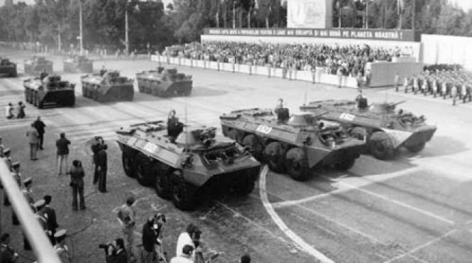 nicolae ceausescu si problemele tancurilor produse in tara