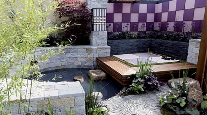 gradina japoneza ca refugiu