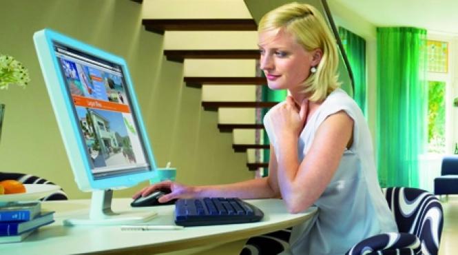 lumina albastruie pentru confortul privirii