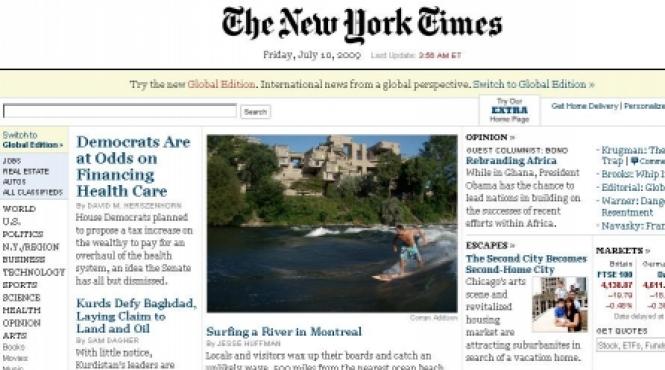 new york times ar putea introduce abonament pentru editia online