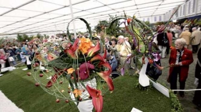 propuneri de aranjamente florale de la chelsea flower show 2009