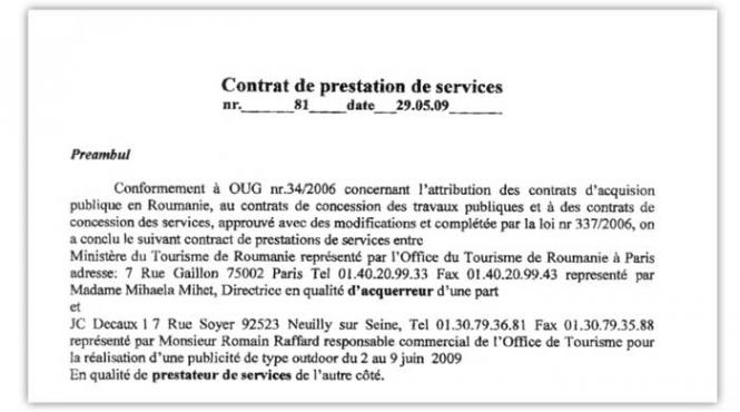 udrea contract vicios la paris