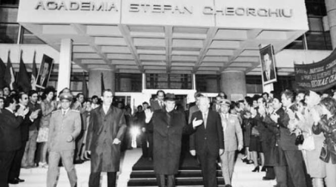 cercetator in anul revolutiei