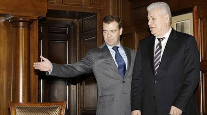 medvedev ultimul partener de dialog al presedintelui voronin