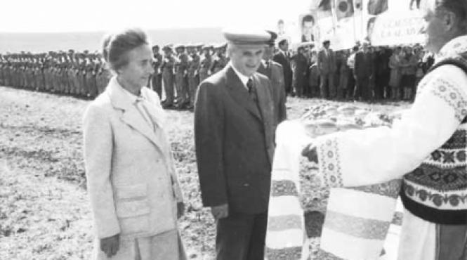 ultima vizita a lui ceausescu in moldova