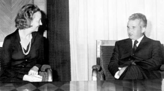 ceausescu avea acces la mari ziare occidentale